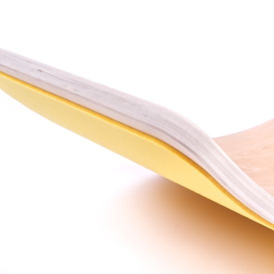 Sportago balančná drevená doska Courve, oranžová