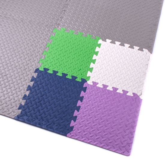 Puzzle podložka Sportago Easy-Lock 30x30x1,2 cm, 4 ks, fialová