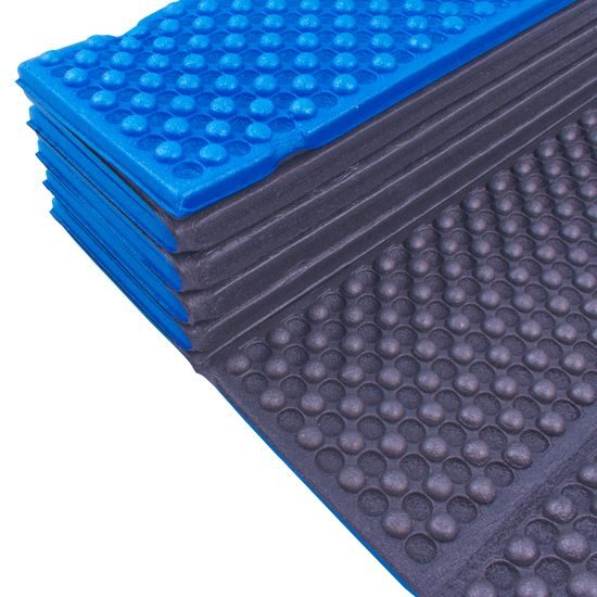Sportago skládací XPE podložka 186x56x1,5 cm, modrá