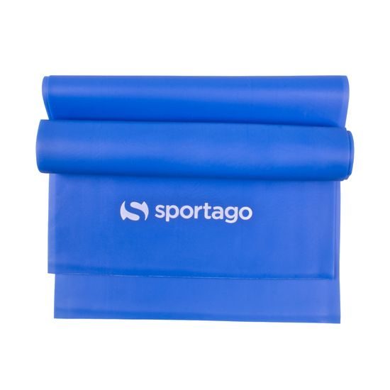 Gumový expandér Sportago Band Heavy 120 cm, modrý