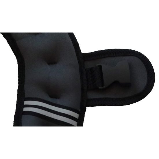 Zátěžová vesta na běh Sportago Brisk 5 kg, šedá