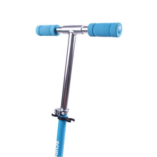 Koloběžka Scudoo Teeno Pro se svítícími kolečky - modrá