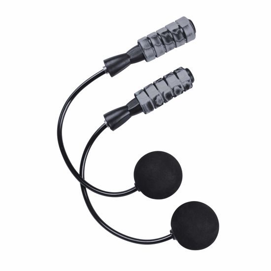 Bezšňůrové švihadlo Sportago - šedá