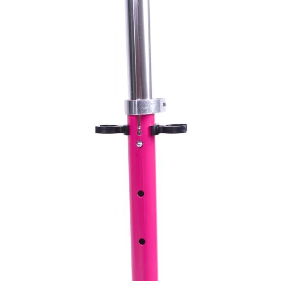 Koloběžka Scudoo Teeno Pro se svítícími kolečky - růžová