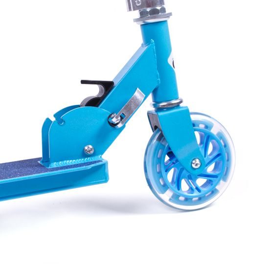 Koloběžka Scudoo Teeno Pro se svítícími kolečky - modrá