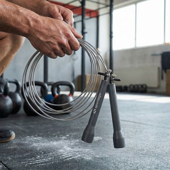 Švihadlo Sportago CrossFit Speed