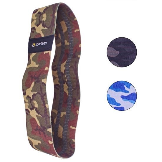 Textilní odporová guma Sportago, L - odpor do 90 Kg