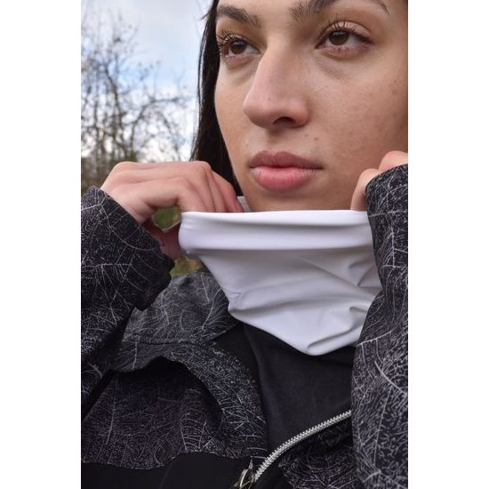 Sportago multifunkční nákrčník na běh a kolo - bílá