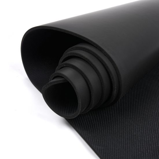 Gumová jogová podložka Sportago Amita 185x68x0,45 cm