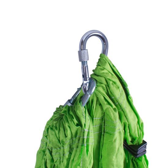 Záves na jógu Sportago Fly Yoga, zelený