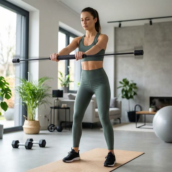 Kmitací tyč Sportago Vibration Bar - černá