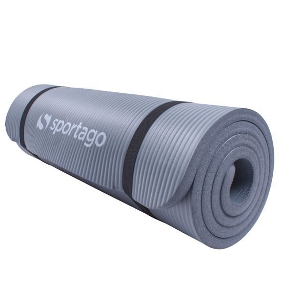 Podložka na cvičení Sportago Pro, šedá