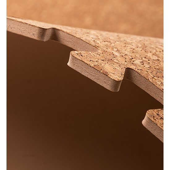 Korková puzzle podložka Sportago Easy-Lock 60x60 cm 4 ks