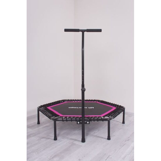 Sportago Whee jumping trampolína 122 cm, ružová