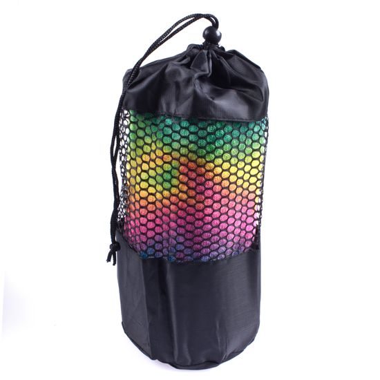 Yoga ručník Sportago anti-slip colors - žlutý