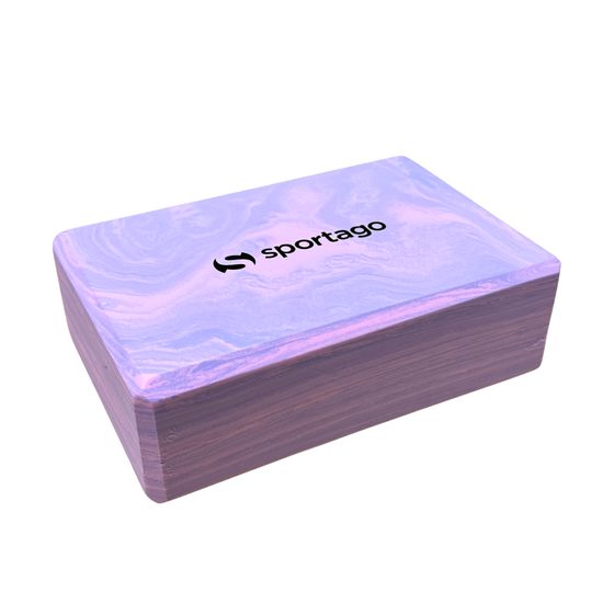 Yoga Block Sportago Tiga, viacfarebný