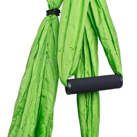 Záves na jógu Sportago Fly Yoga, zelený