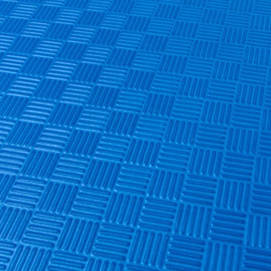 Sportago Tatami Taekwondo podložka 100x100cm žltá-modrá