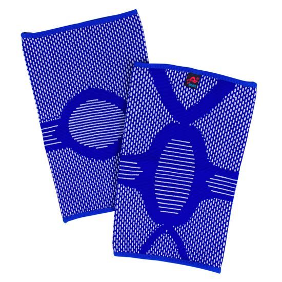 Sportago Sportovní bandáž na koleno elastická - modrá - 2 ks