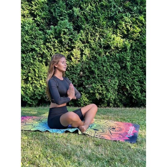 Dizajnová podložka na jogu Sportago Asira 183x68x0,15 cm