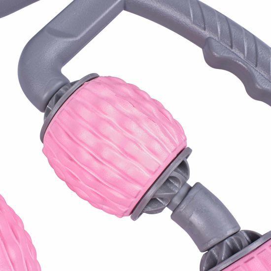 Ručné masážne valčeky Sportago - ružová