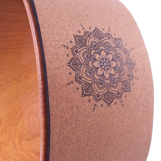 Sportago Yoga Cork Wheel