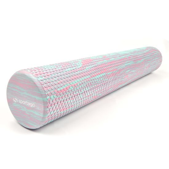 Yoga válec Sportago Seymour, modro-růžový