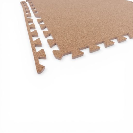 Korková puzzle podložka Sportago Easy-Lock 60x60 cm 4 ks