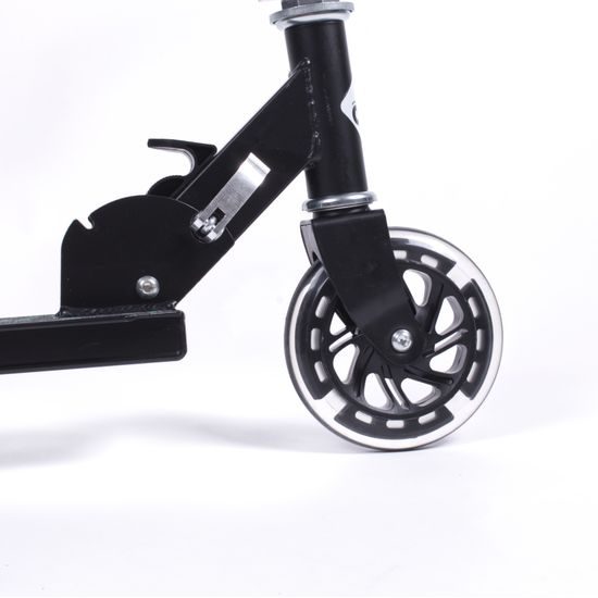 Koloběžka Scudoo Teeno Pro se svítícími kolečky - černá