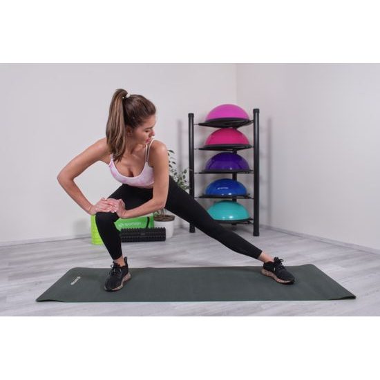 Podložka na cvičenie Sportago TPE Yoga dvojvrstvová 173x61x0,4 cm, sivá