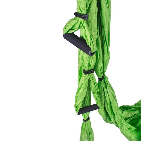 Záves na jógu Sportago Fly Yoga, zelený