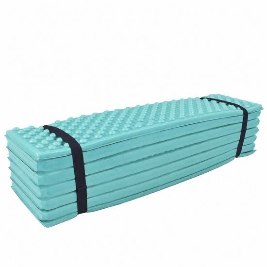 Sportago skladacia XPE podložka 186x56x1,5 cm, modrá