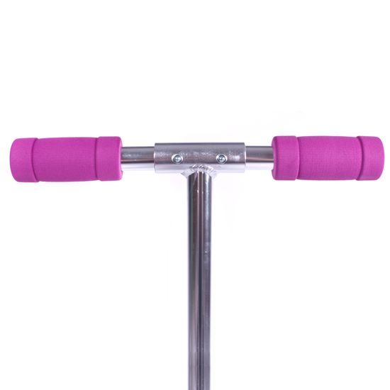 Koloběžka Scudoo Teeno Pro se svítícími kolečky - fialová