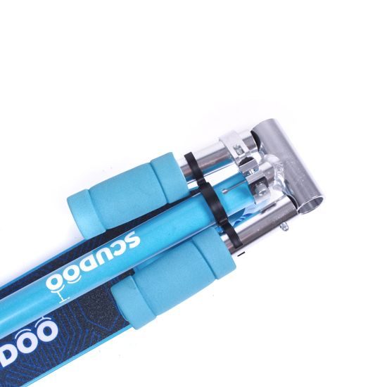 Koloběžka Scudoo Teeno Pro se svítícími kolečky - modrá