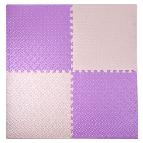 Puzzle podložka Sportago Easy-Lock 60x60x1,2 cm, 4 ks, béžová