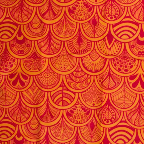 Sportago Forest piknik deka 18x210 cm, oranžová