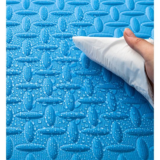 Puzzle podložka Sportago Easy-Lock 60x60x1,2 cm, 4 ks, modrá