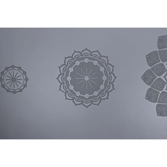 Gumová jóga podložka Sportago Indira 183x66 cm - šedá