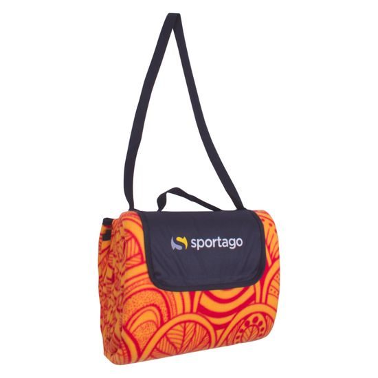 Sportago Forest piknik deka 18x210 cm, oranžová