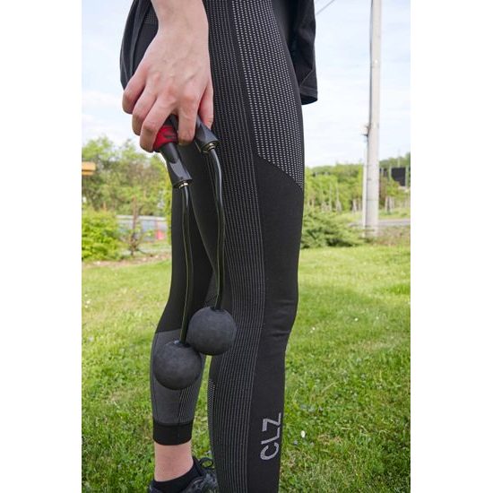 Bezšňůrové švihadlo Sportago - červená