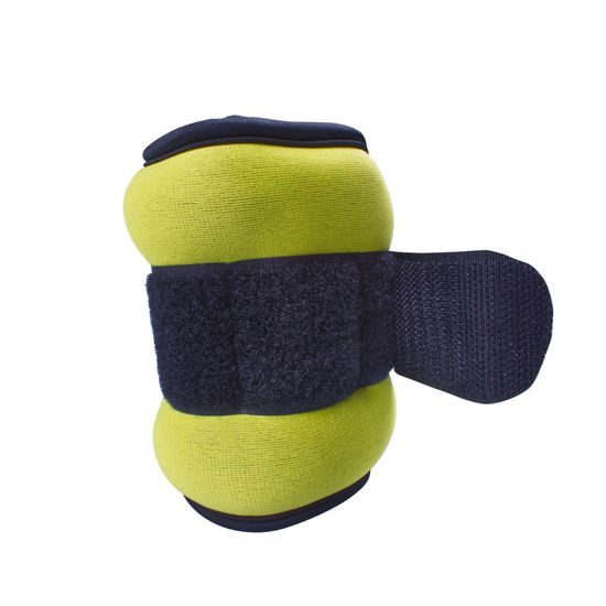 Sportago neoprénová záťaž na zápästie/členok 2 x 0,5 kg - zelená