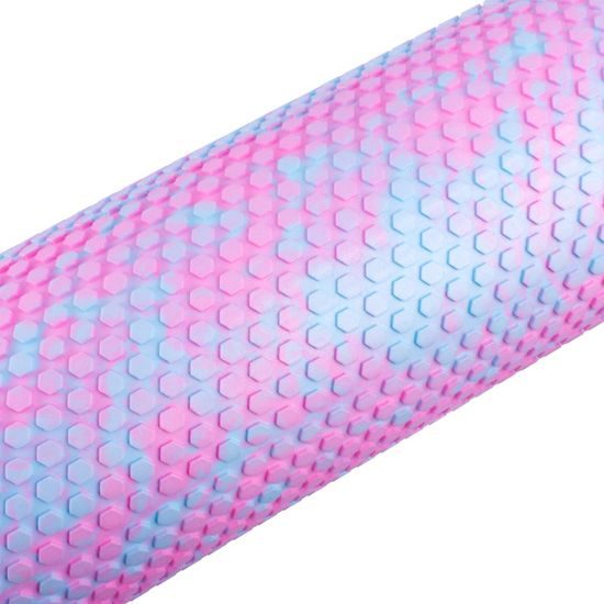 Yoga válec Sportago Seymour, modro-růžový