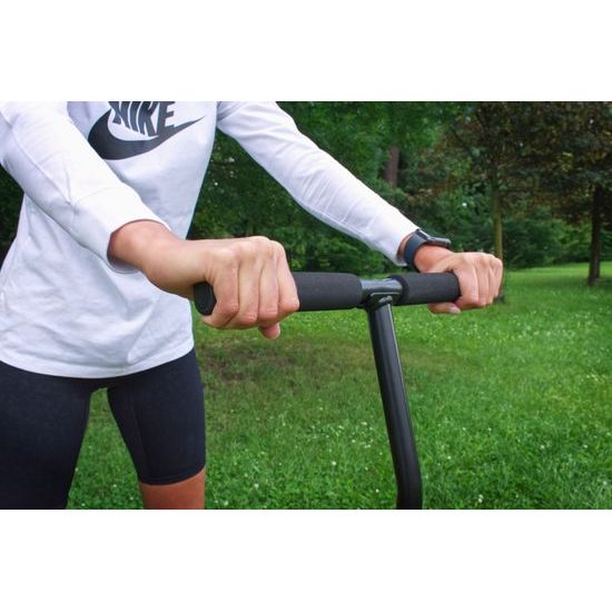 Sportago Whee jumping trampolína 117 cm, oranžová