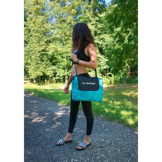 Sportago Forest piknikova deka 180x210 cm, modrá