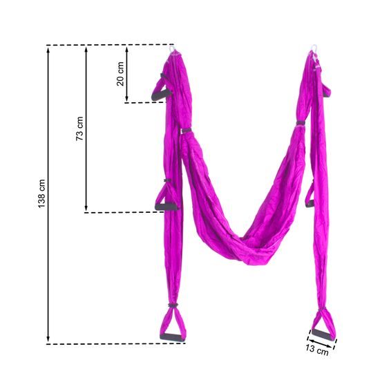 Závěs na jógu Sportago Fly Yoga