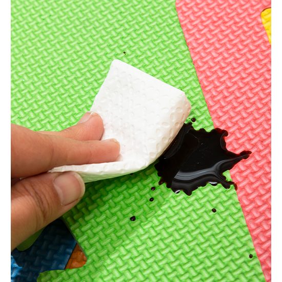 Puzzle podložka Sportago Easy-Lock 30x30x1 cm, 26 ks, písmená