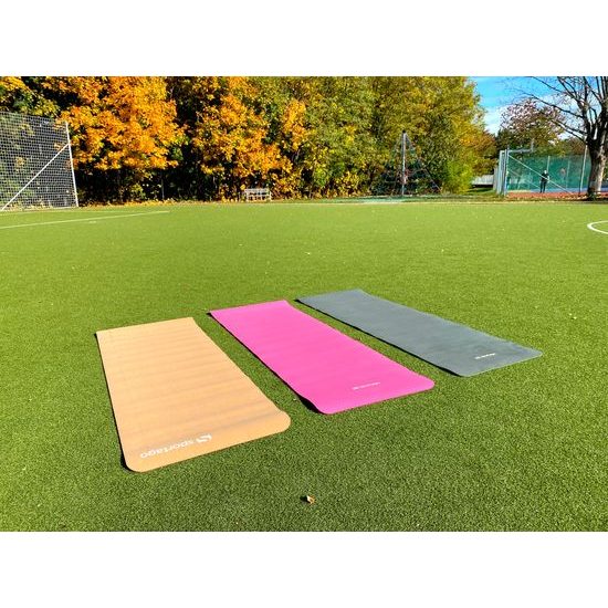 Podložka na cvičenie Sportago TPE Yoga dvojvrstvová 173x61x0,4 cm, ružová