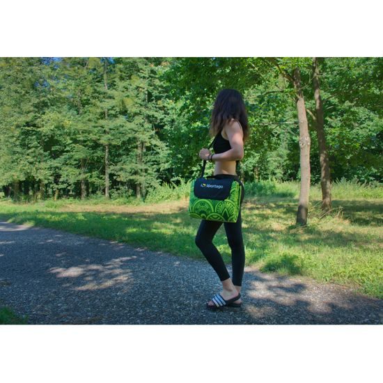 Sportago Forest piknik deka 180x210 cm, zelená