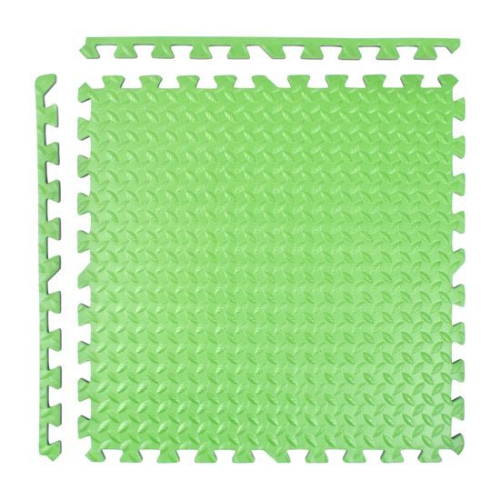 Puzzle podložka Sportago Easy-Lock 60x60x1,2 cm, 4 ks, zelená