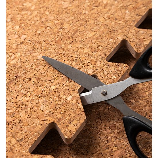 Korková puzzle podložka Sportago Easy-Lock 60x60 cm 4 ks